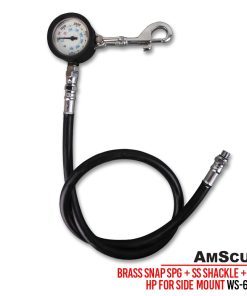 AmScuD Brass Snap SPG+SS Shackle+36″ HP For Side Mount