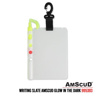 AmScuD Writing Slate Glow In Dark 18.5x12.7cm