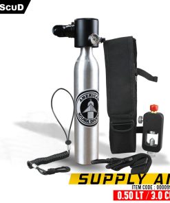 Alternative view of AmScuD Pony Bottle 3 Cuft Scuba Tank Emergency Supply Backup Tank 994525 – Your Next Breath