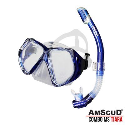 Combo AmScuD MS Tiara – Double Lens, Super-Dry Snorkel, Double Purge Valve