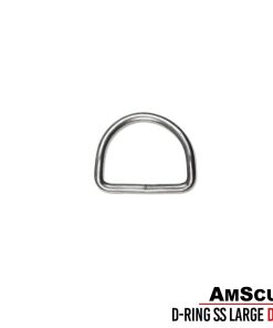 AmScuD D-Ring SS LARGE DR-8 (7×5.6cm)