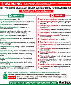 User Manual AmScuD Scuba Tank